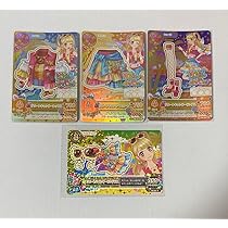 アイカツカード リゾートキャンサーコーデ 4枚セット Amazon.co.jp