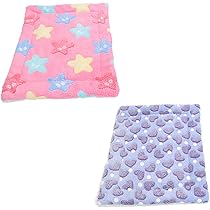 Amazon | 2枚入り 暖かい ハムスターマット ペットベッド クッション