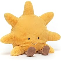 Amazon.co.jp: Jellycat Amuseables 太陽ぬいぐるみ Mサイズ 12インチ