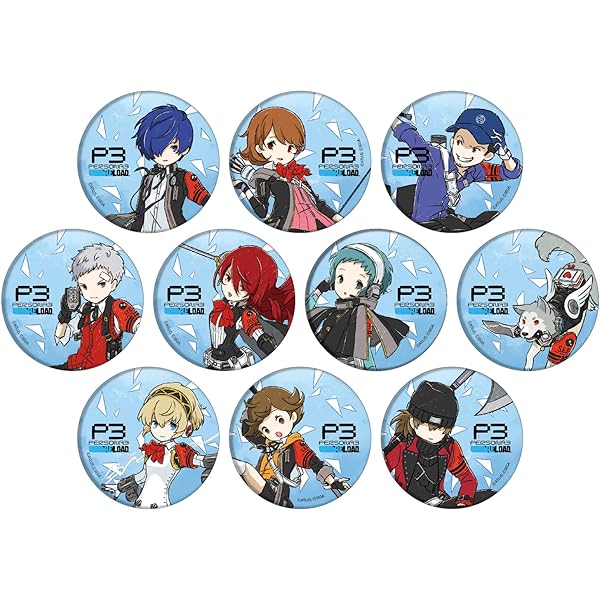 ペルソナライブ ペルライ2019 Q番シアターへようこそ 特典缶バッジ