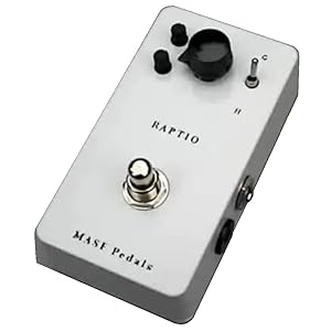 MASF Pedals RAPTIO - グリッチ機能とホールド機能を搭載し、ぶっ飛ん