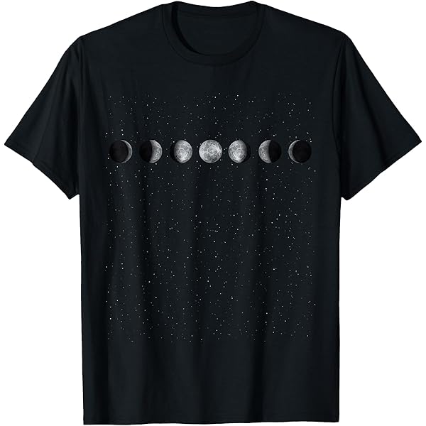 Amazon.com: Awesome Luna Moon Phases - T-Shirt - Mens & Womens