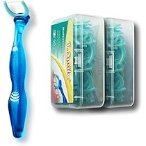 T.Smile Evolutionary Clean Dental Flossers, Kit of Mid-length