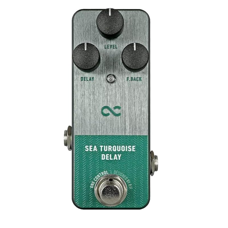 One Control Sea Turquoise Delay - 澄み切ったディレイトーンを持ち