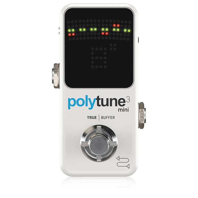 TC Electronic POLYTUNE 3 MINI - ペダル型ポリフォニックチューナー