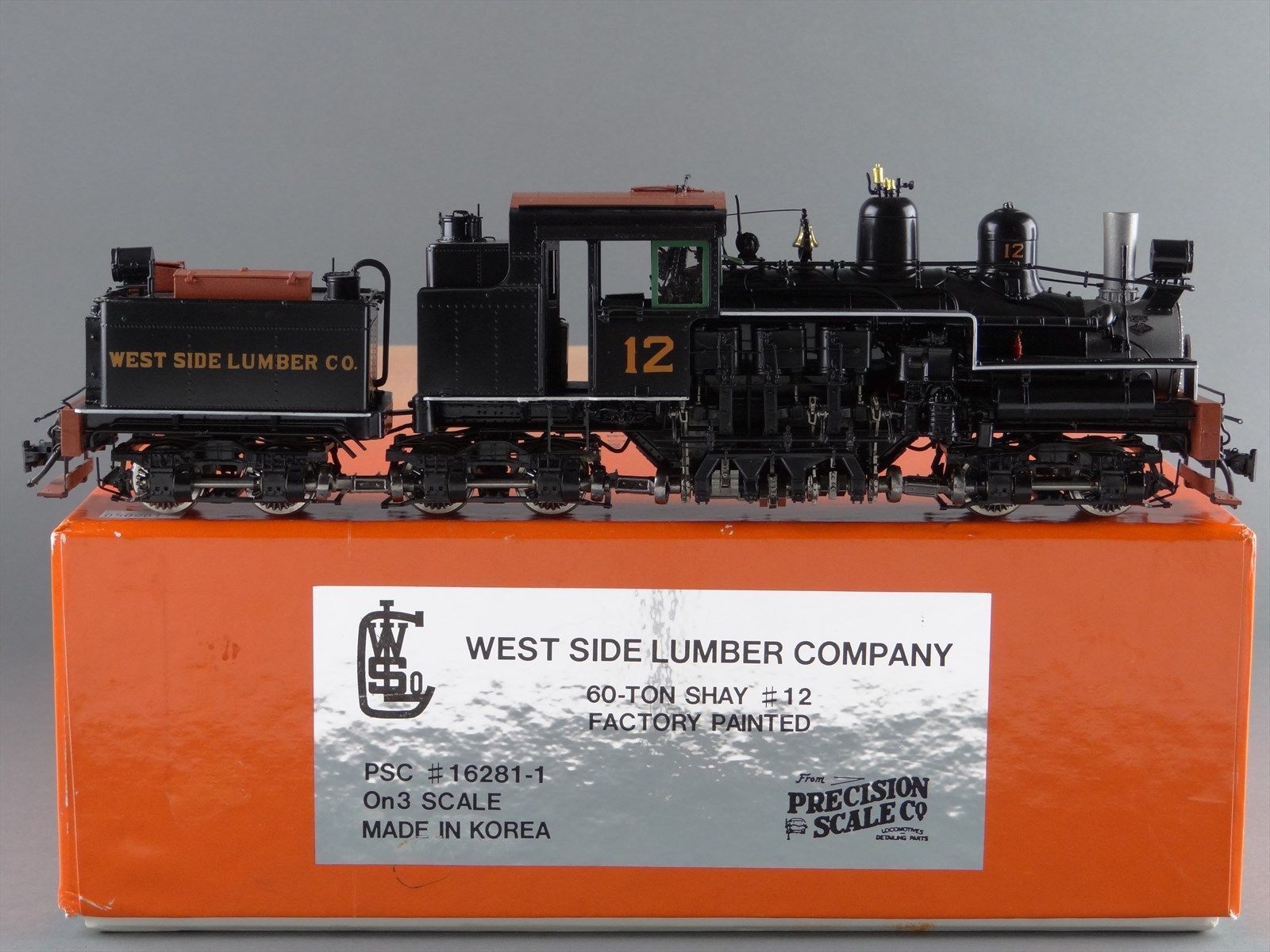 Westside Model HASSINGER LUMBER SHAY完成品 Westside Model