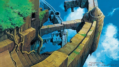 天空の城ラピュタ レイアウト 233×349mm Living Lines Library: 天空の