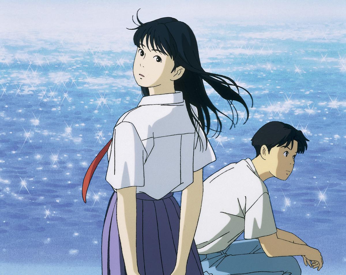 渋谷のミニシアターでスタジオジブリのアニメ作品「海がきこえる」限定