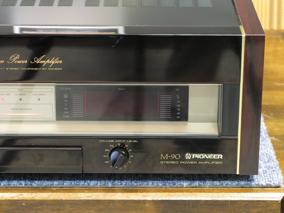 PIONEER M-90a パワーアンプ￥220,000 1988 PIONEER パワーアンプM-90a