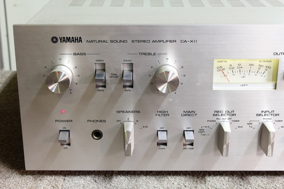 完動品】 YAMAHA ヤマハ プリメインアンプ CA-X11 (2092) 完動品