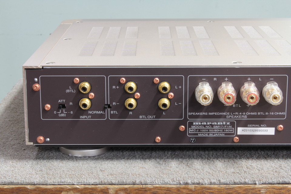 黒*桜様 マランツ ステレオパワーアンプ SM-17SA 黒*桜様 マランツ