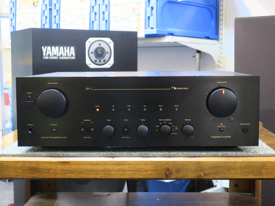 IA-1 NAKAMICHI - 中古オーディオ 高価買取・販売 ハイファイ堂
