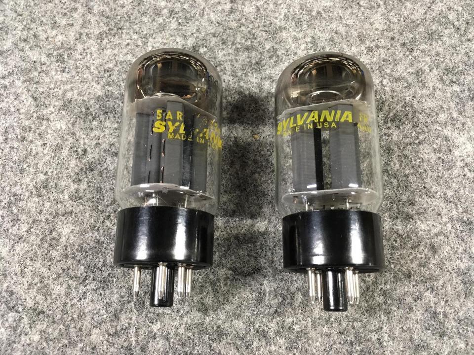 父の遺品整理、Sylvania 5AR4 EZ34 真空管セット 父の遺品整理