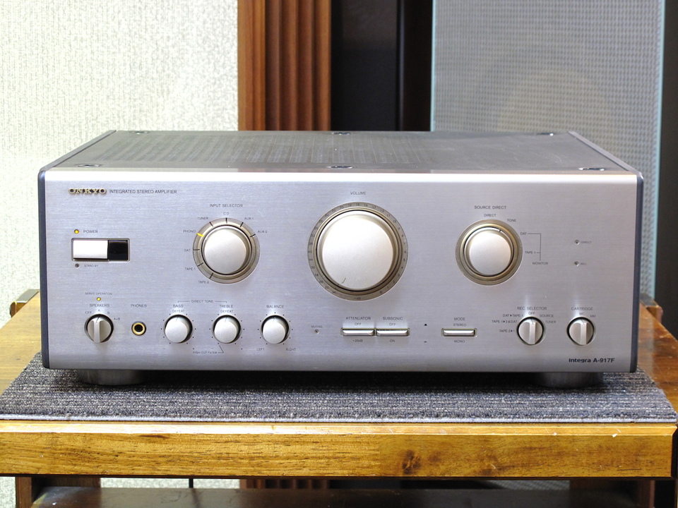 Integra A-917F ONKYO - 中古オーディオ 高価買取・販売 ハイファイ堂
