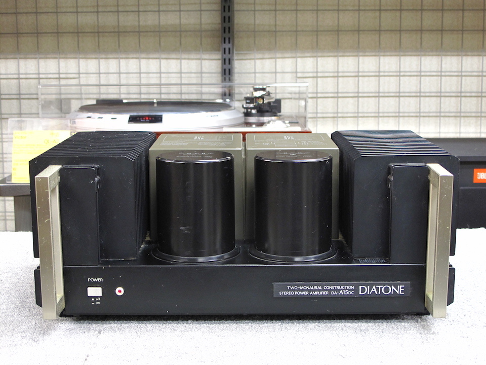 DIATONE DA-A15 ステレオパワーアンプ 本体（通電音出し確認すみ