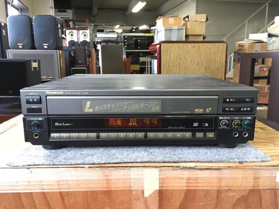 動作品】Panasonic LX-K630 LDプレーヤー 純正リモコン付き 【公式通販】