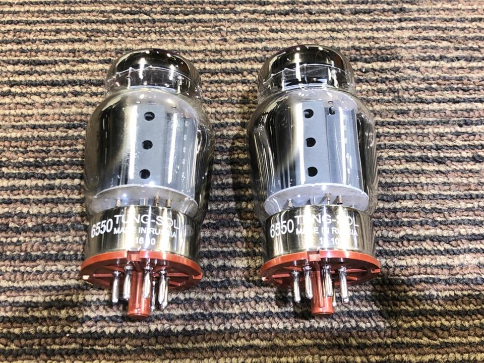 ☆値下げ中☆真空管○6550 TUNG-SOL復刻版[マッチドペア]
