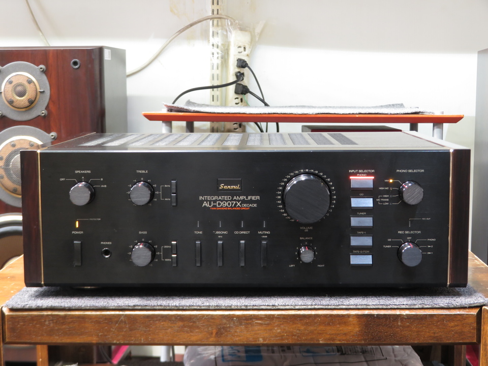 名機 希少 SANSUI AU-D907X DECADE サンスイ黄金期モデル 名機 希少