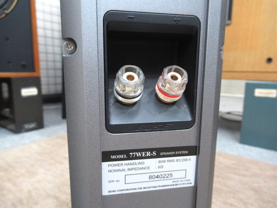 スピーカー・ウーファー BOSE 77WER-S Amazon.co.jp: Bose 77WER