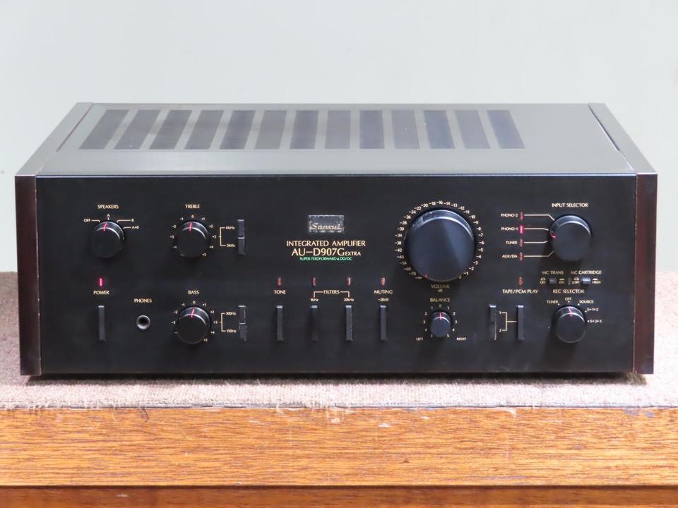 山水最高峰！フルレストア超美品！山水プリメインアンプAU-D907G EXTRA