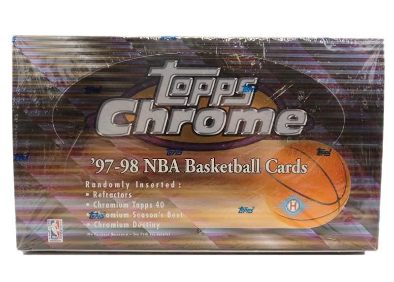 1997-98 Topps Chrome Basketball Hobby Box - 1997-98 - US