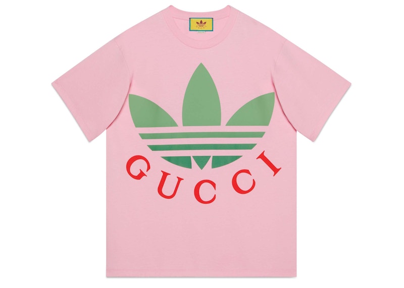 Gucci x Adidas T-Shirt Pink Men's - US