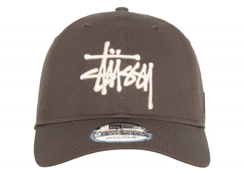 Stussy New Era 9Twenty Basic Strapback Walnut Men's - SS24 - US