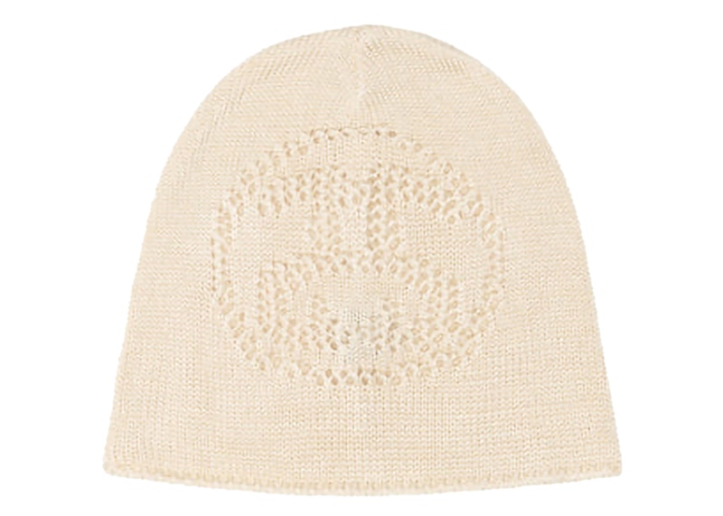 Stussy SS-Link Loose Knit Skullcap Oat Men's - FW24 - US