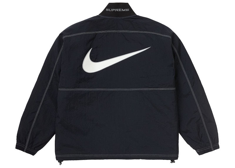 Supreme Nike Ripstop Pullover Black Men's - SS24 - US