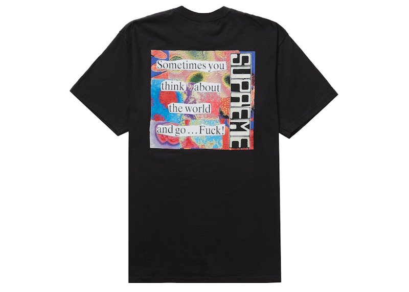 Supreme Static Tee Black Men's - FW23 - US