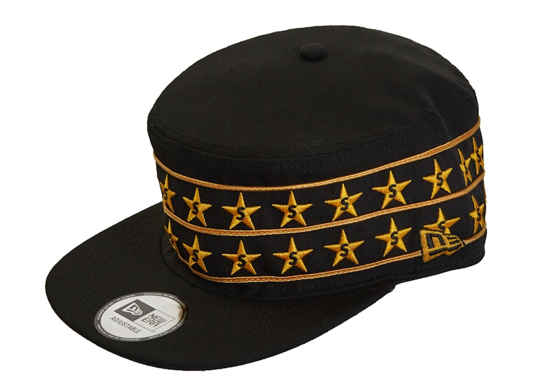 帽子 Supreme Stars Studded Pillbox Hat black Supreme Stars Studded