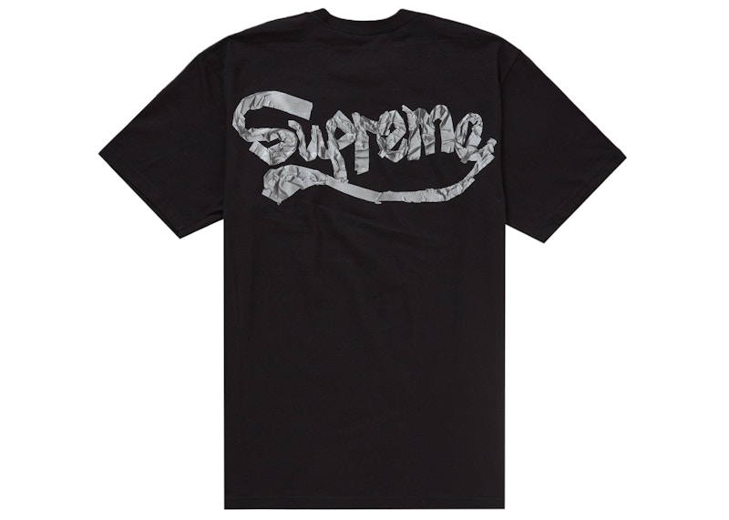 Supreme Tape Tee Black Men's - SS25 - US