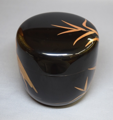 N576棗『関口輔聖作』『久田宗也尋牛斎極箱』『桐蒔絵』『大棗』茶道具