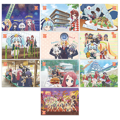 2019バスツアーコースター アイキャッチミニクリアファイル ゾンビ