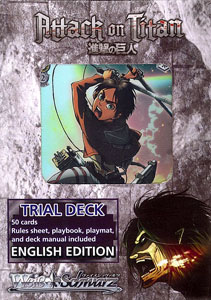 英語版】ヴァイスシュヴァルツ トライアルデッキ 進撃の巨人 パック