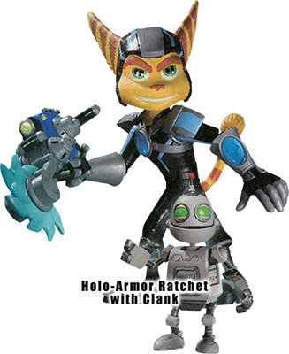 ラチェクラ ラチェット＆クランク Ratchet & Clank フィギュア 写真