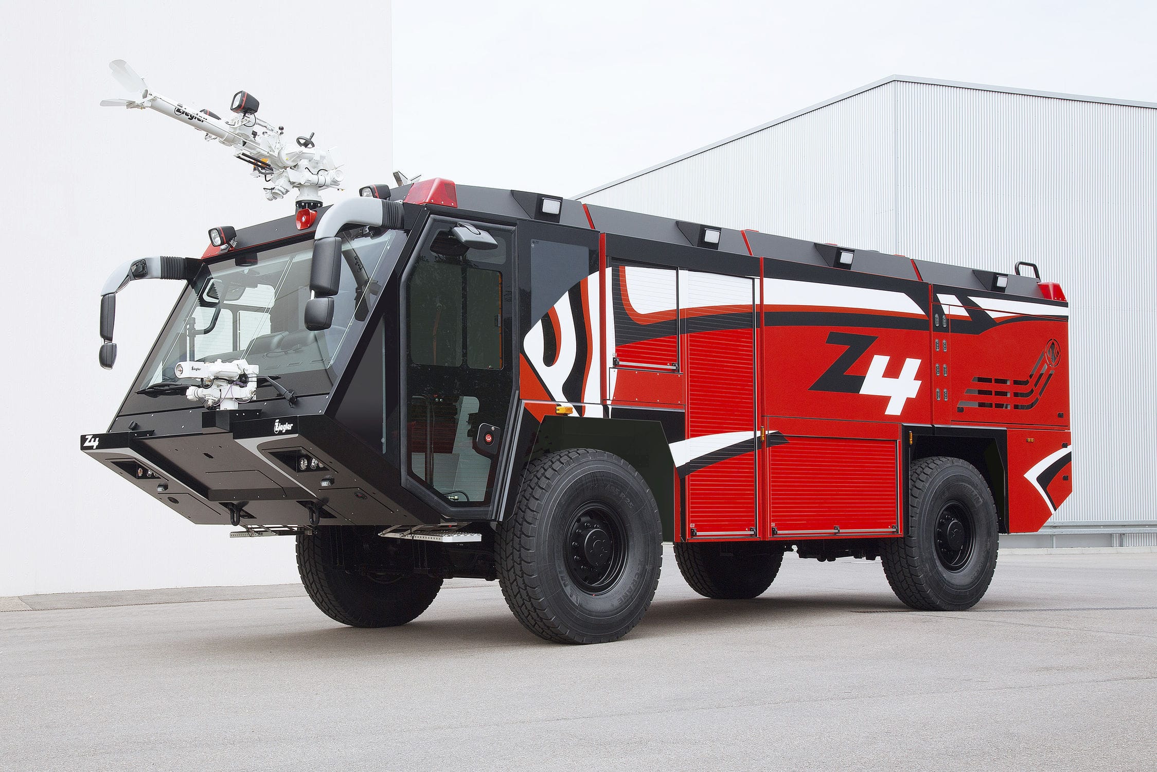 空港用消防車 - Z4 - ALBERT ZIEGLER GMBH - 4x4