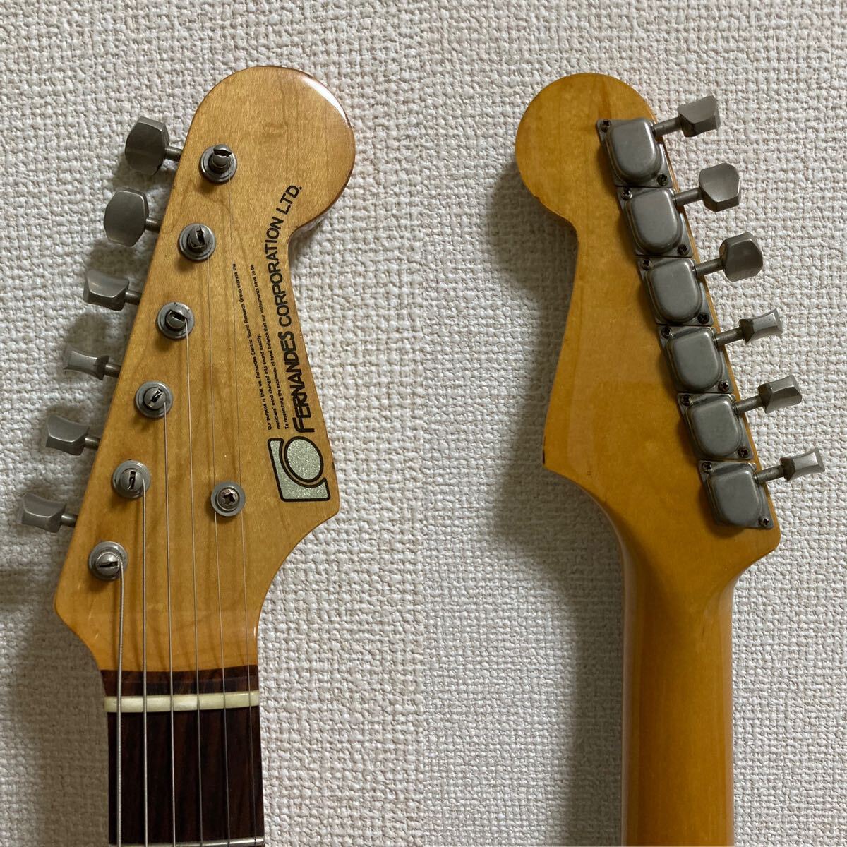 フェルFST-65ネック・アッセン＆ムーン・オーダーボディ・ストラト