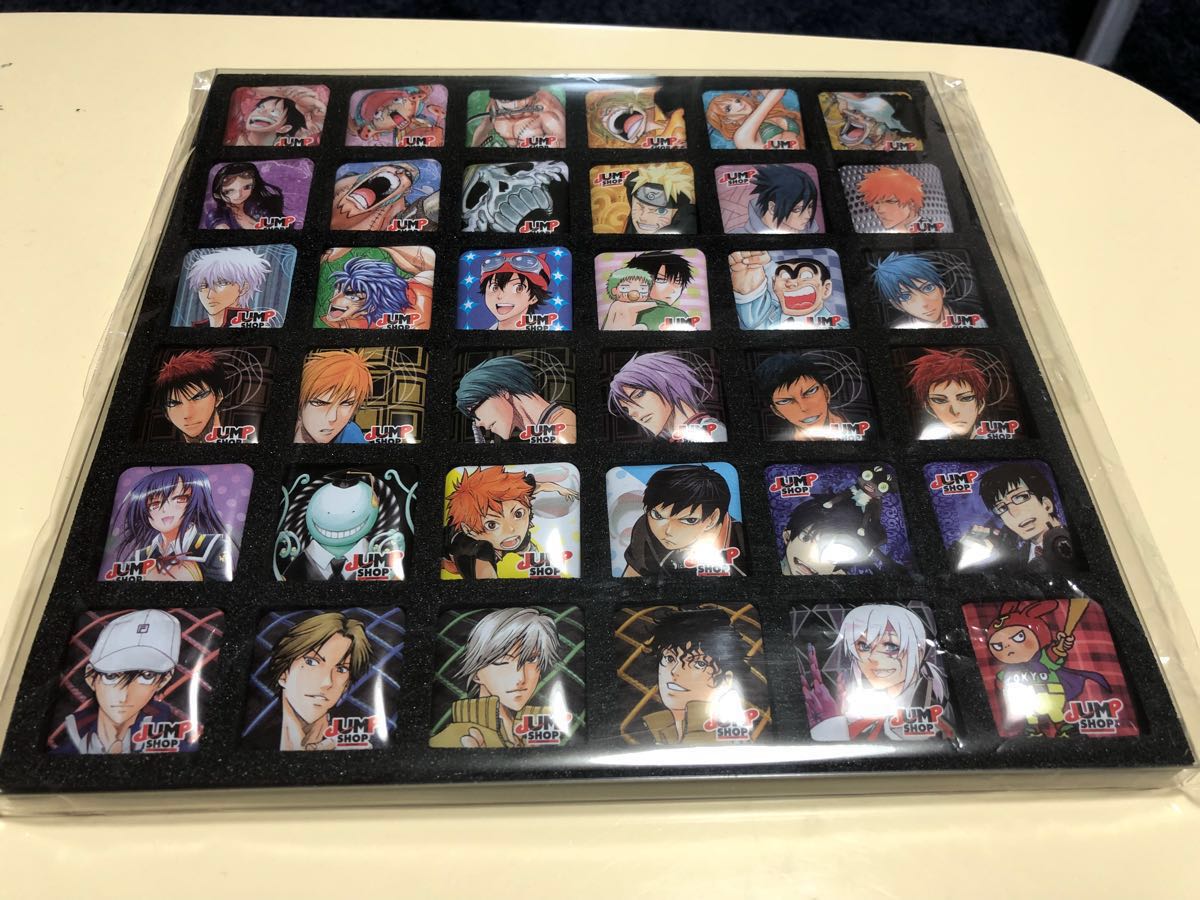 現状】 集英社 ジャンプショップ JUMPSHOP オリジナル缶バッジくじ2015