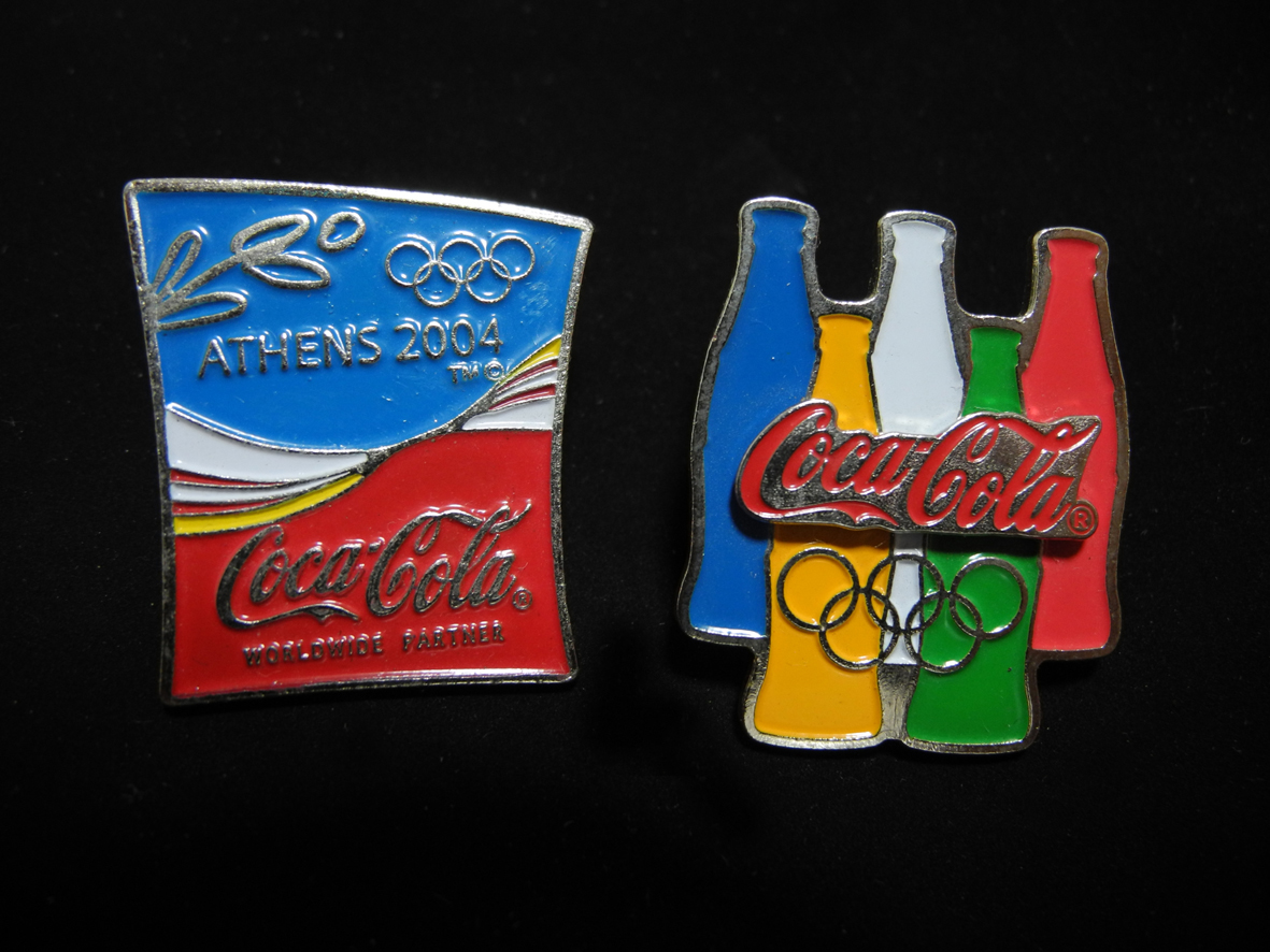 コカ・コーラ ピンバッジセット(ピンズ)60個 コカ・コーラ ピンバッジ