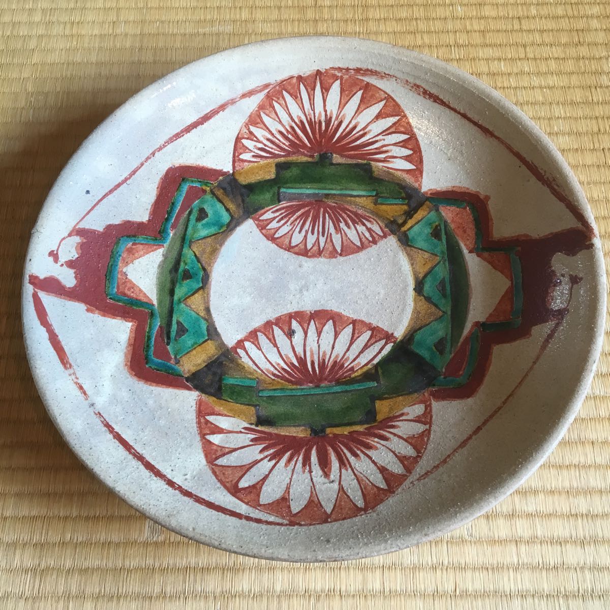 益子焼 皿 成井立歩