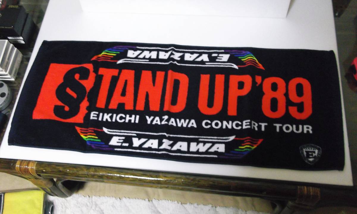 矢沢永吉 スペシャルビーチタオル STAND UP'89 2 エンブレム 矢沢永吉