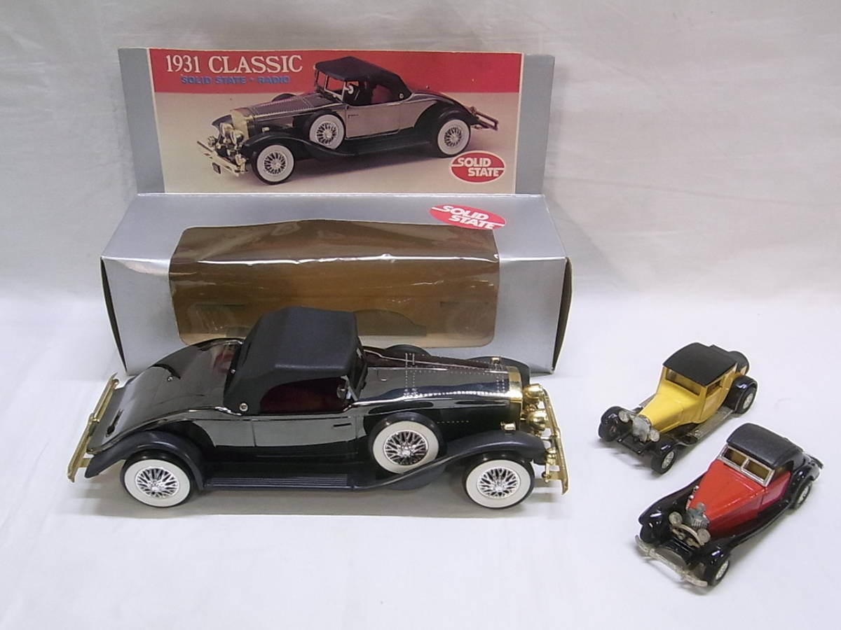 希少】クラシックカー型ラジオ 1931 アンティーク レトロ 車 模型 ラジオ