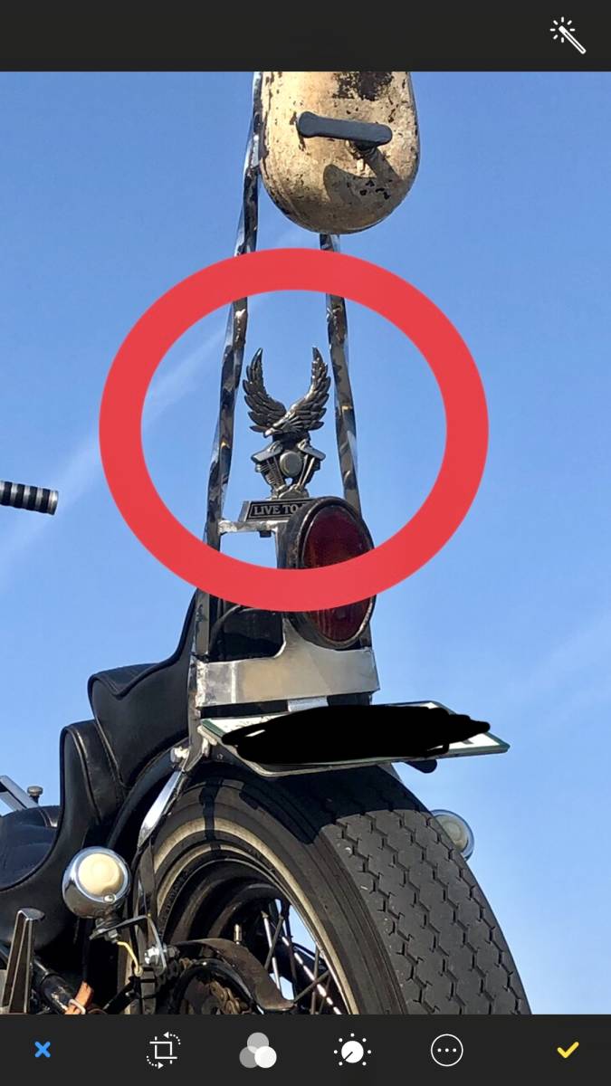 レア ハーレー シーシーバー インサート HARLEY 当時物 エンブレム