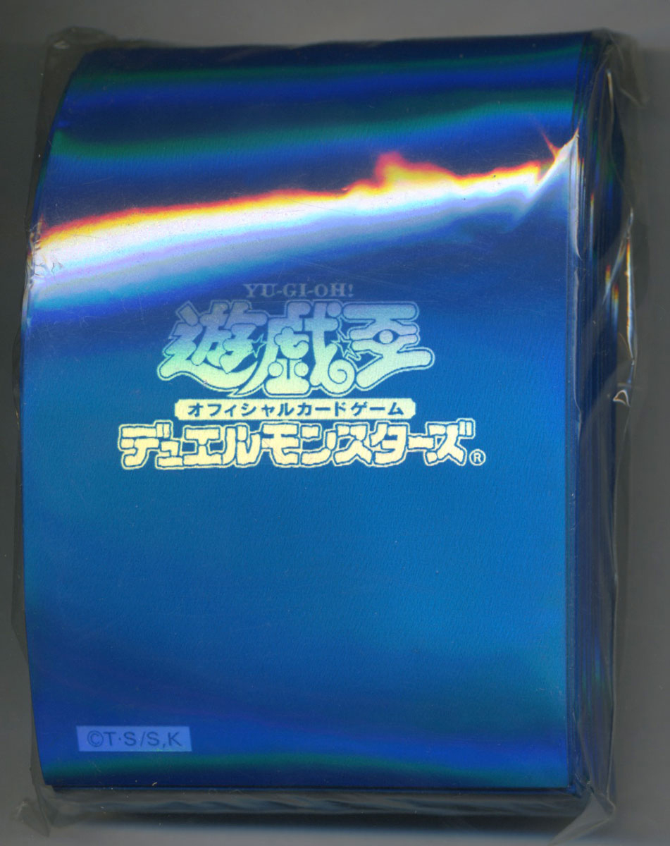 遊戯王 スリーブ 初期ロゴ 青 60枚 遊戯王 スリーブ 初期 青 60枚