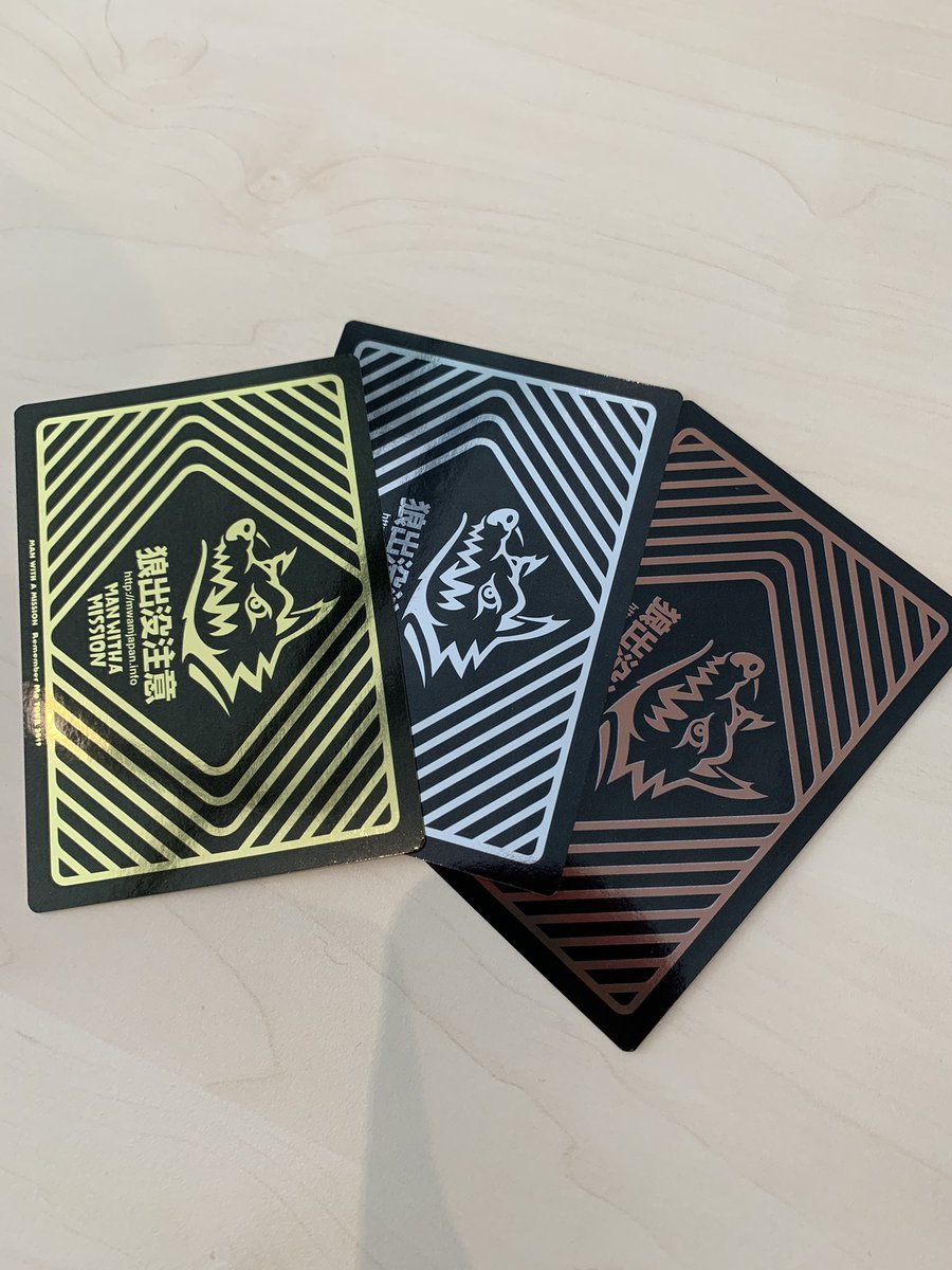 MAN WITH A MISSION カミカゼボーイ サイン入りピック