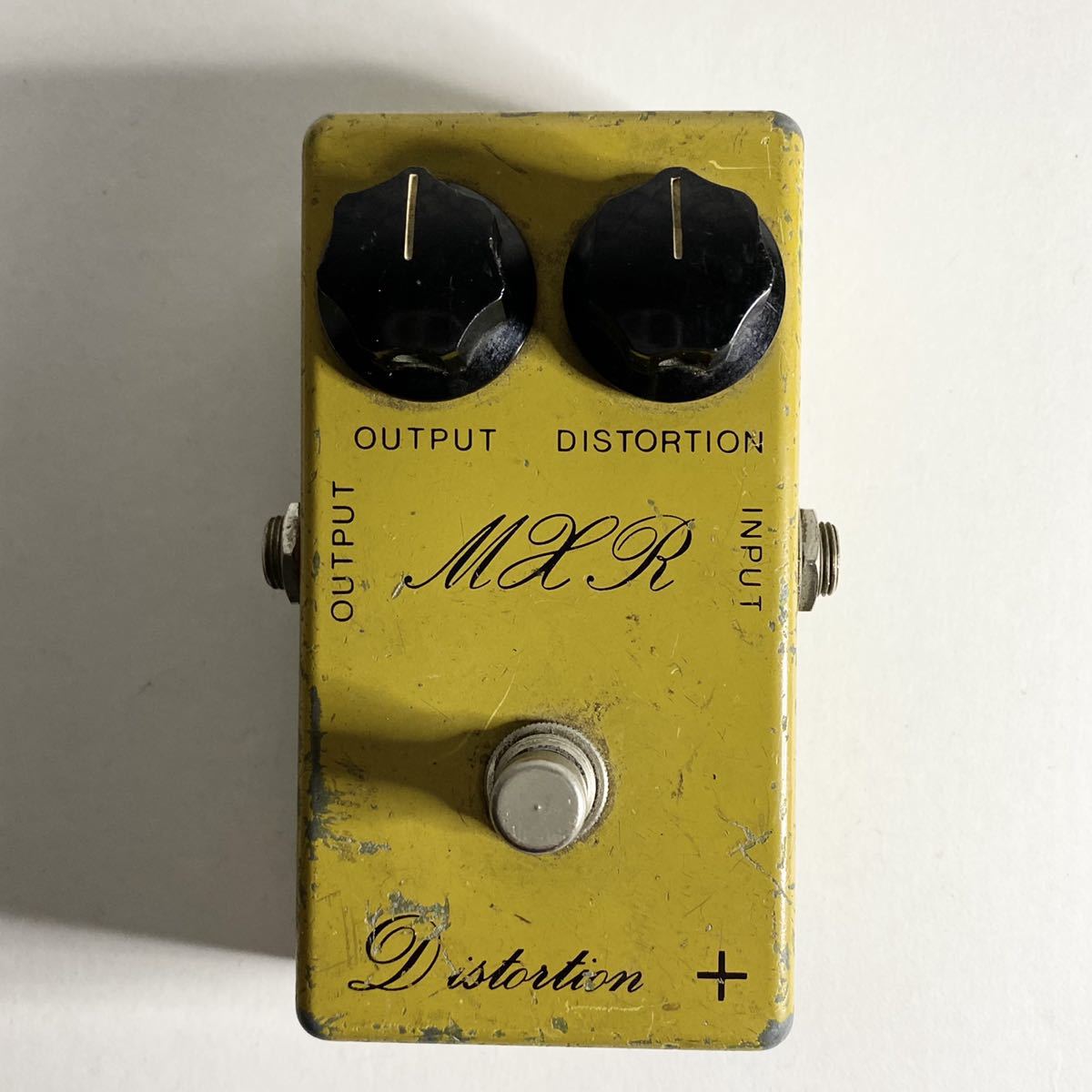 MXR Distortion + ディストーション スクリプトロゴ 筆記体 MXR