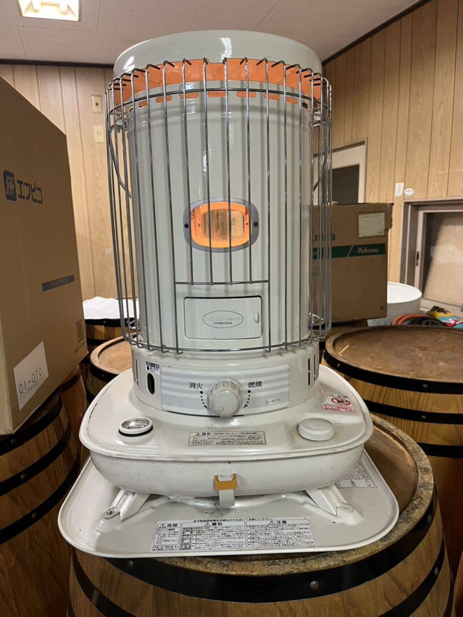 CORONA コロナ 石油ストーブ SL-66F ホワイト 2013年製
