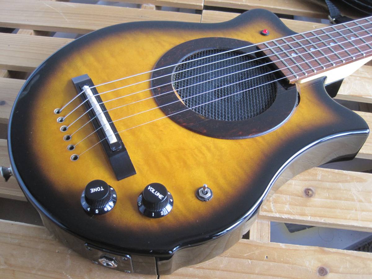 希少 モーリス サウンド サーカス アンプ内蔵 ミニエレキギター 【整備