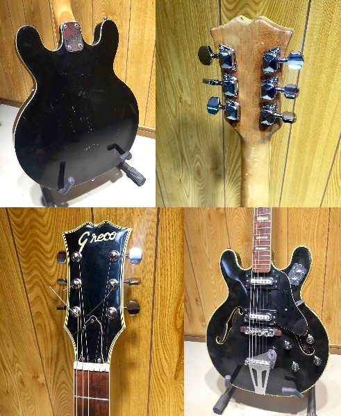 Greco EG-135 ブラック フルアコ 1960年代 Greco EG-135 ブラック